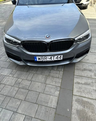 BMW Seria 5 cena 170900 przebieg: 167254, rok produkcji 2019 z Warszawa małe 742